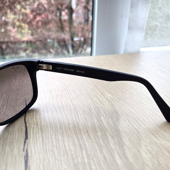 Maui Jim Waterways MJ267-02MR Matte Black Polarized Sunglasses - Picture 6 of 9